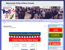Tablet Screenshot of doordems.org